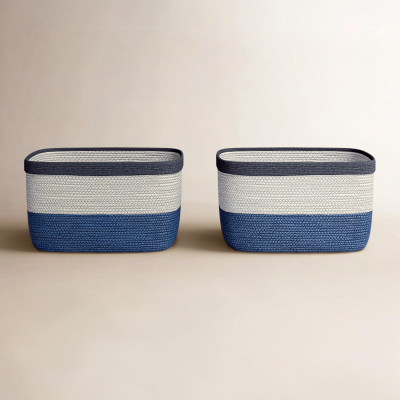 Jumelle 2 Piece Fabric Basket Set