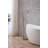 Steven 1 Handle Floor Freestanding Tub Filler with Diverter-95236171