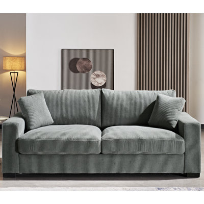 Keryis 89'' Corduroy Sofa