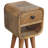 Extra Mini Oak-Ish Curve Lower Bedside-493056098
