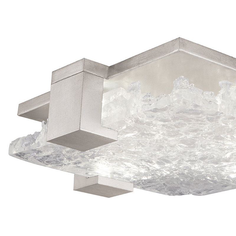 Plafonnier encastré à DEL 16,75 po Terra, Argent, Clair