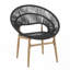 Chaise d'extérieur en osier de style papasan-535372854
