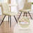 Upholstered Faux Leather Dining Chair-1975617977