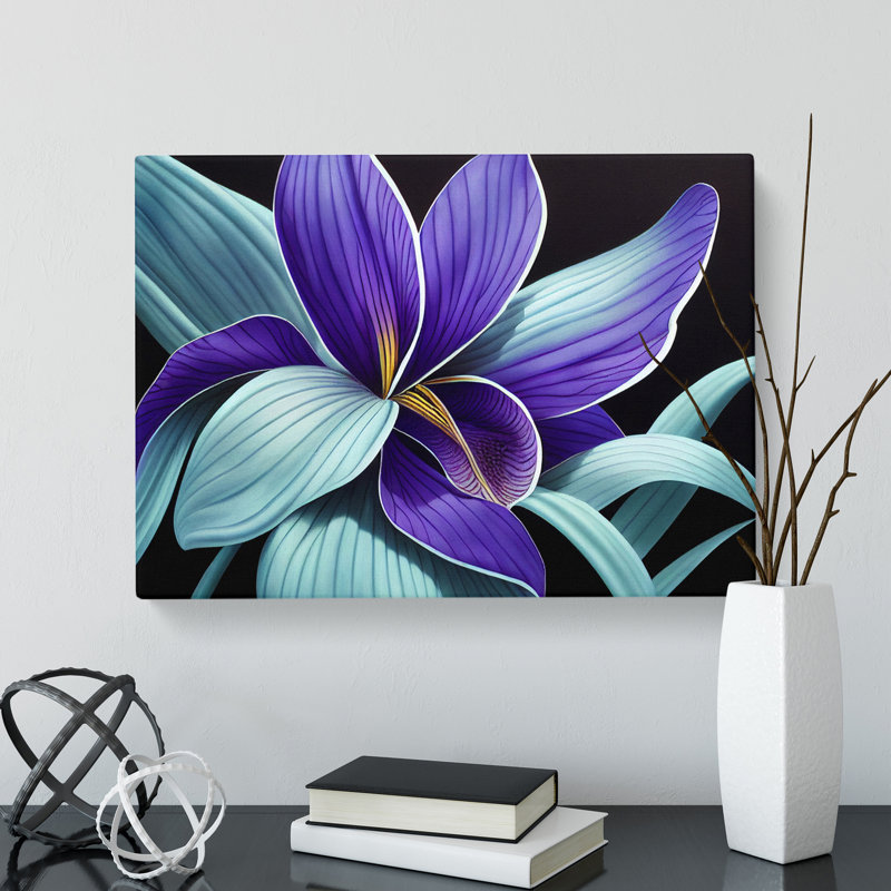 Otherworldly Flower Vol.4 - Wrapped Canvas, 50cm H x 76cm W x 3cm D