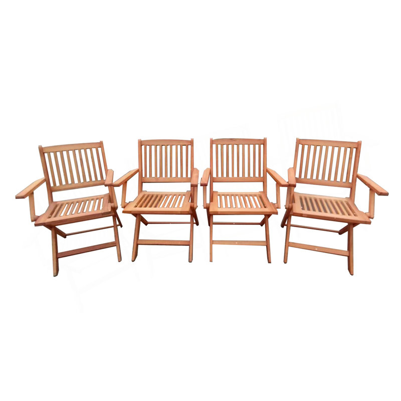 Chaise Adirondack d'extérieur ou d'intérieur en bois, pliable