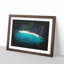 Beach In Hawaii Paint Splash - Framed Print-56891274-56891272