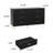 Rixensart Modern 6 Drawer Dresser, Waterproof TV Stand & Anti-Tip Design, MDF Storage Cabinet for Living Room-1118075927