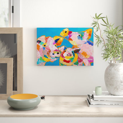Elizabeth St. Hilaire - Wrapped Canvas Painting