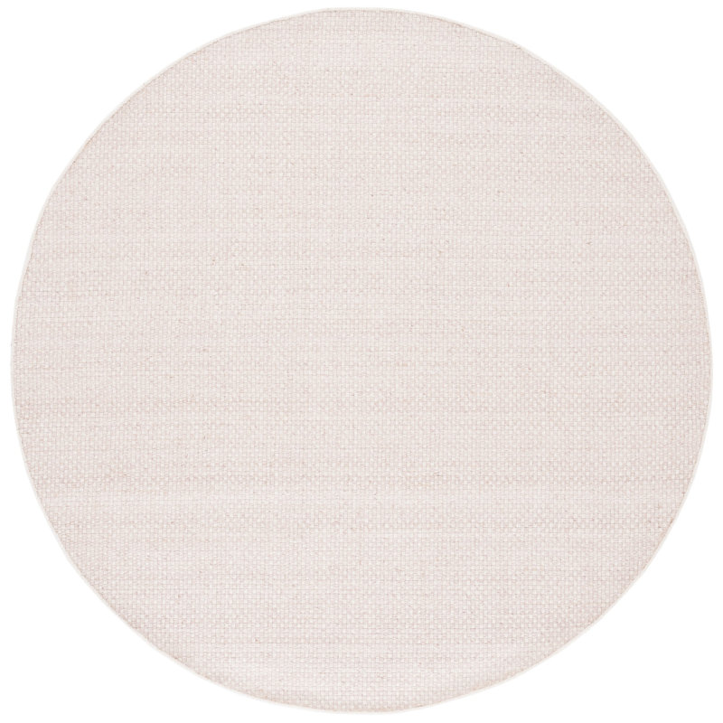 Amalie Lauren Ralph Lauren Hand Woven Wool Solid Color Rug, Round 7'