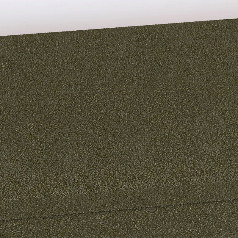 Tabouret de rangement en velours Teddy, avec espace de rangement, adapté aux appartements, salons et chambres, Vert