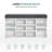 Shoe Storage Bench with Cushion, 10 Cubbies and Seating-89212139
