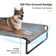 Tucker Murphy Pet™ Original Cooling Elevated Dog Bed, Outdoor Raised Dog Cots Bed For Dogs, Chew Proof Standing Pet Bed With Washable Breathable Mesh, No-Slip Feet For Indoor Outdoor