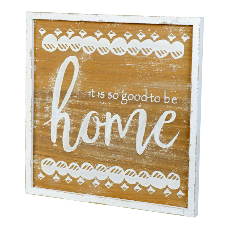 Signe en bois «maison»