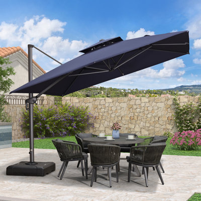 Parasol inclinable 132 po