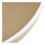 Tables basses rondes avec plateau de table multifonctionnel Milk White