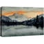 Paysage de forêt Woodland «Crimson Twilight Sunrise Mountain Lake» sur-99142236-99142232