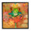Grenouille perchée sur une fleur par Evelia Designs - impression d'un cadre photo sur bois