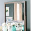 Commode double 6 tiroirs avec miroir Carpino-2113401277