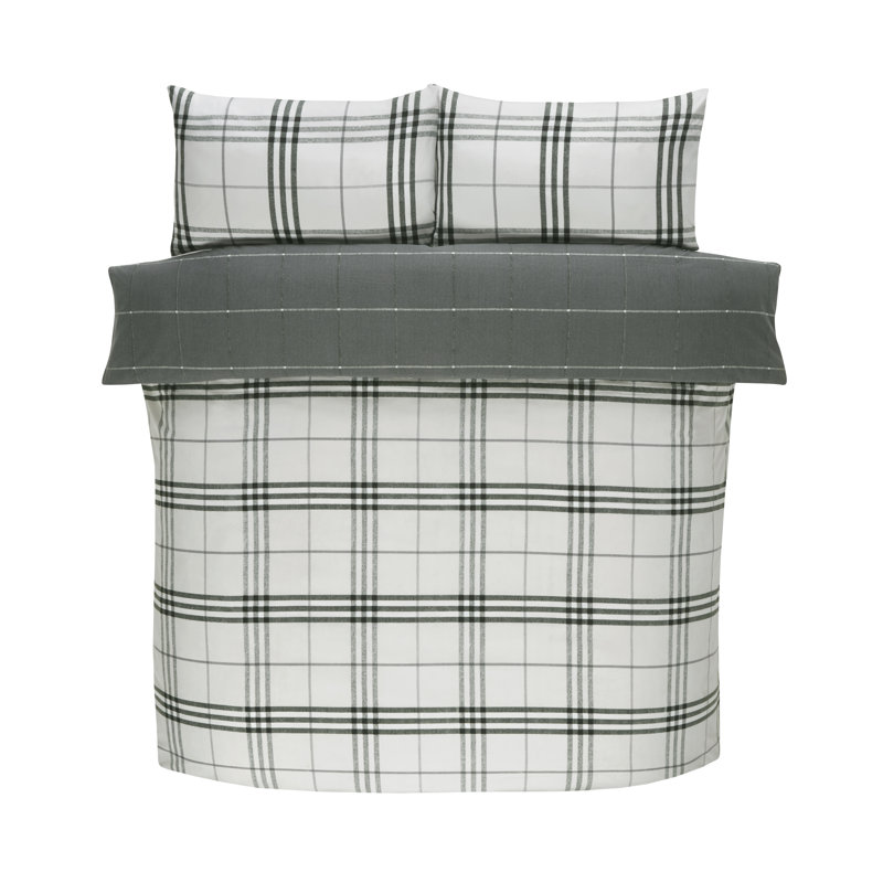 Rauchtown Polyester Bedding with Pillowcases Included, Double - 2 Standard Pillowcases, Grey