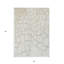 Tapis intérieur lavable abstrait ivoire 5 pi x 8 pi