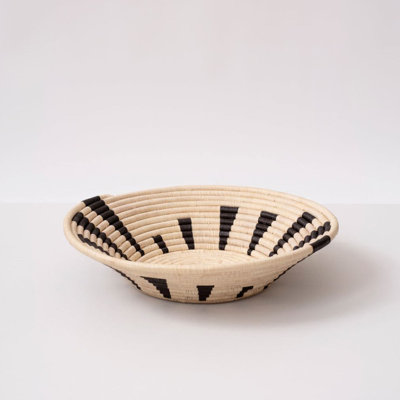 Raffia Wall Organizer with Wall Baskets