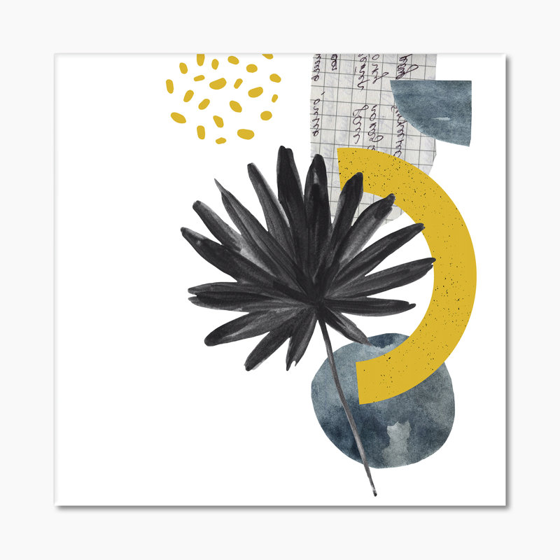 Abstrait scandinave minimaliste, reproduction d'art sur toile moderne, H 16 po x l 16 po, Toile tendue