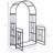 Kaymi 80.88'' H x 44.88'' W Metal Arched Trellis
