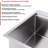 33'' L Single Bowl Stainless Steel Kitchen Sink-61406435