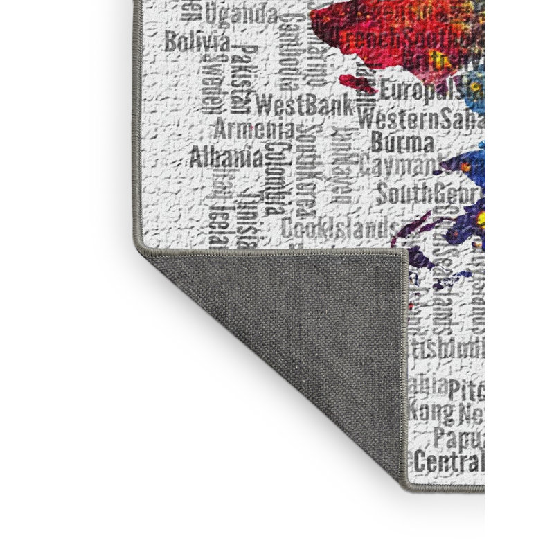 Tapis map of the world area, Rectangle 3 pi x 5 pi