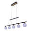 Allera 5 - Light Black LED Pendant