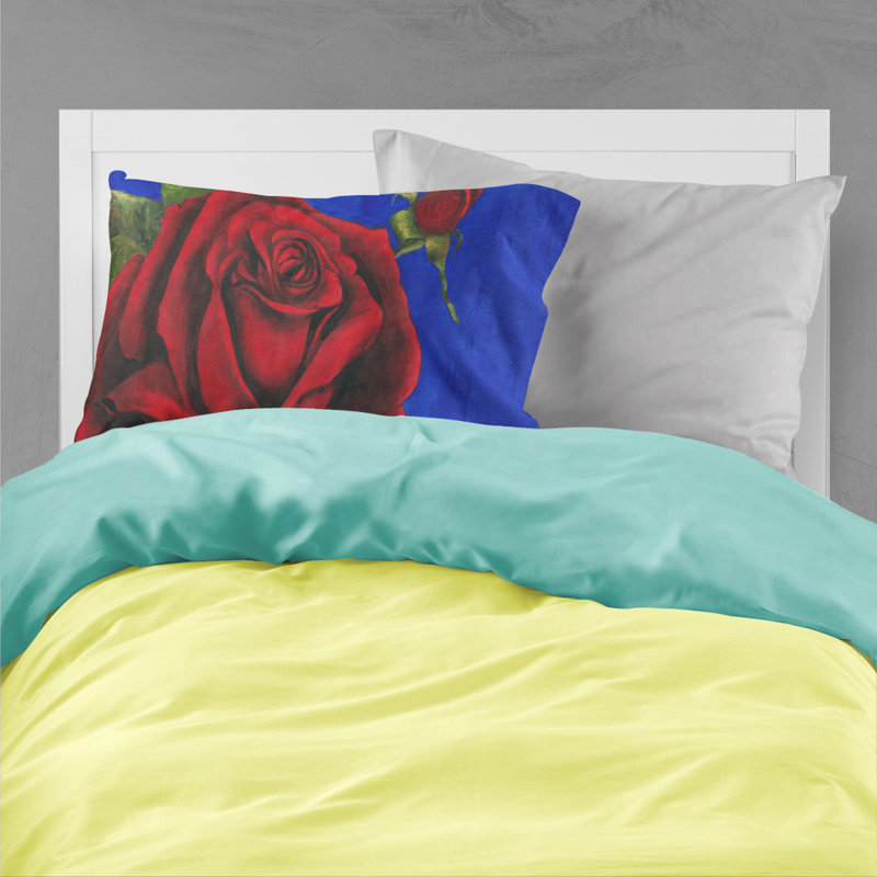 Rose Microfiber Floral