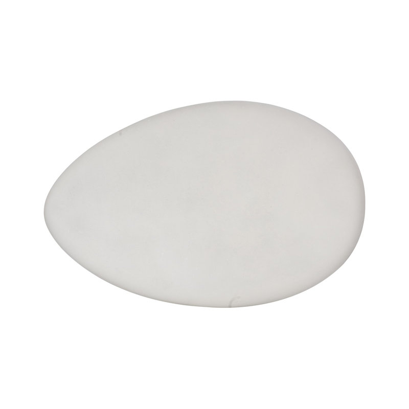 River Stone Solid Coffee Table, 18" H x 66" L x 42" W, Roman Stone