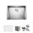Undermount Single Bowl Stainless Steel Kitchen Sink-87980426-87980431