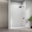 Ensemble de rideau de douche mural 60 pièces l 60 "x P 32" blanc mat-128785769-132963307