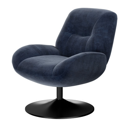 Upholstered Swivel Accent Chair