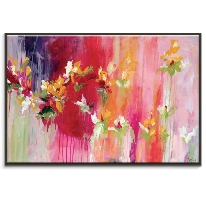 Amira Rahim - Print on Canvas, 102cm H x 152cm W, Black