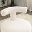 Chaise de lecture avec tabouret rembourré en tissu de 24,4 po de largeur-751859980