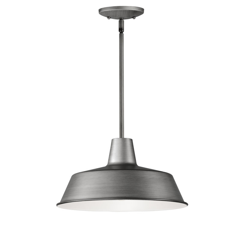 Luminaire suspendu d'extérieur Jorgie, Zinc patiné