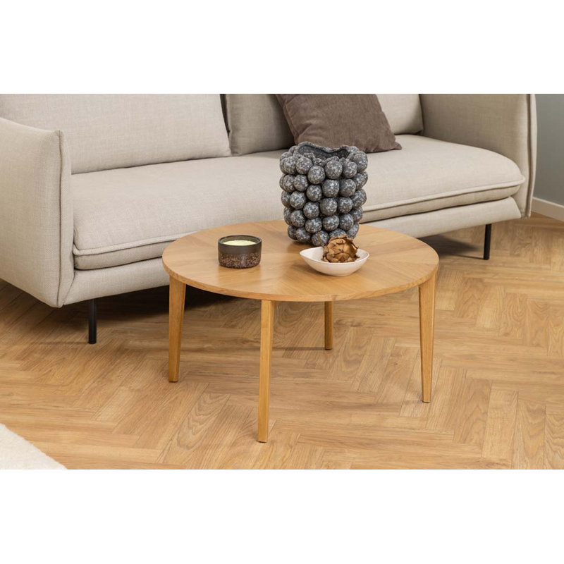 Milperra Four Leg Coffee Table, Oak