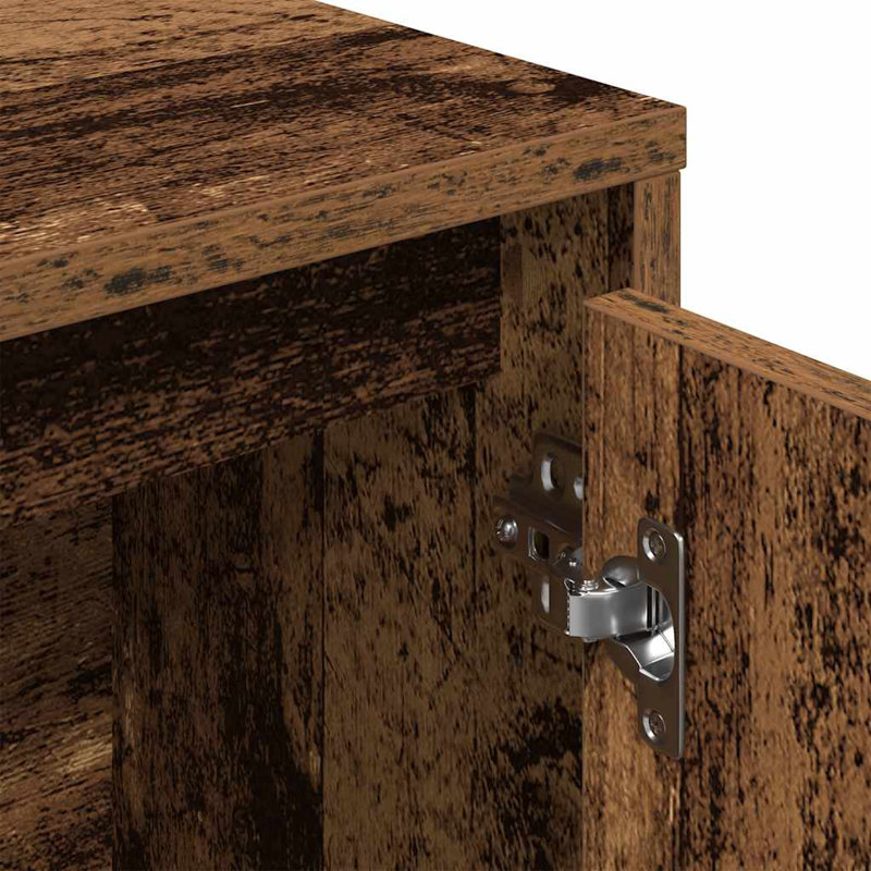 Bookcase 89X24x101.5 Cm Engineered Wood, Old Wood