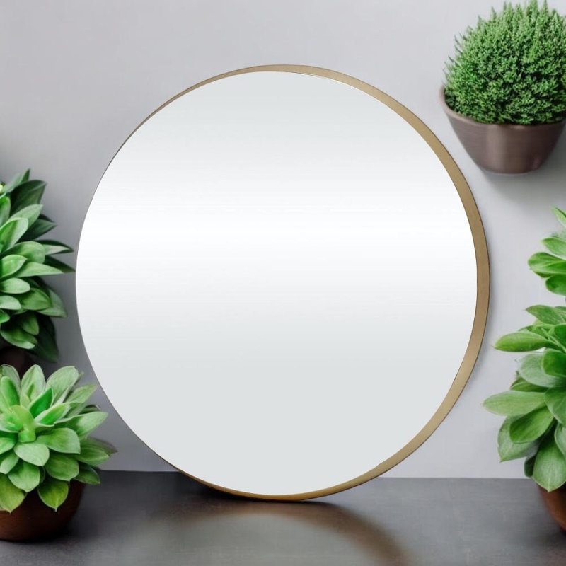 Southa Round Mirror, 50cm H x 50cm W