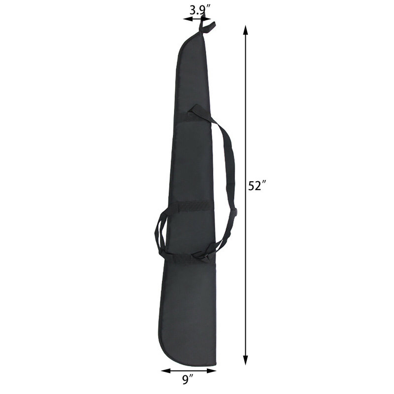 Étui pour fusil de chasse 52 po, Noir