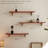 Chinese Style Solid Wood Floating Shelf | Classic Console Shelf With Bracket-535947701