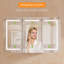 Led Medicine Cabinets, Aluminum 60 X 36 Inch Modern Bathroom Storage