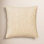 Prudence Cream 20" x 20" Throw Pillow