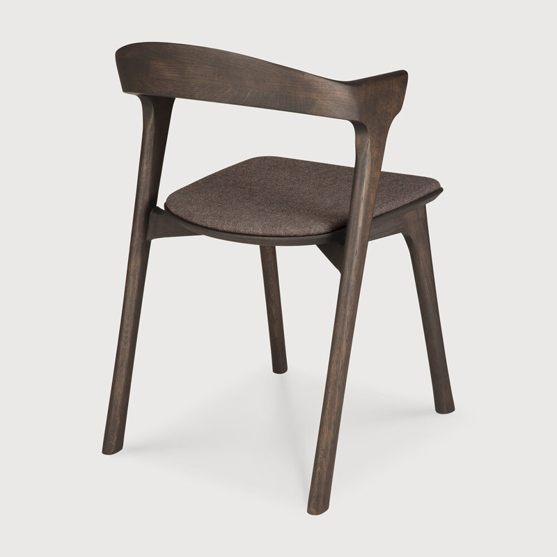 Bok Upholstered Dining Chair, Oak Brown, Oak Brown Nylon/Wool
