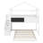 Twin Over Full House Bunk Bed With Blackboard-690052794