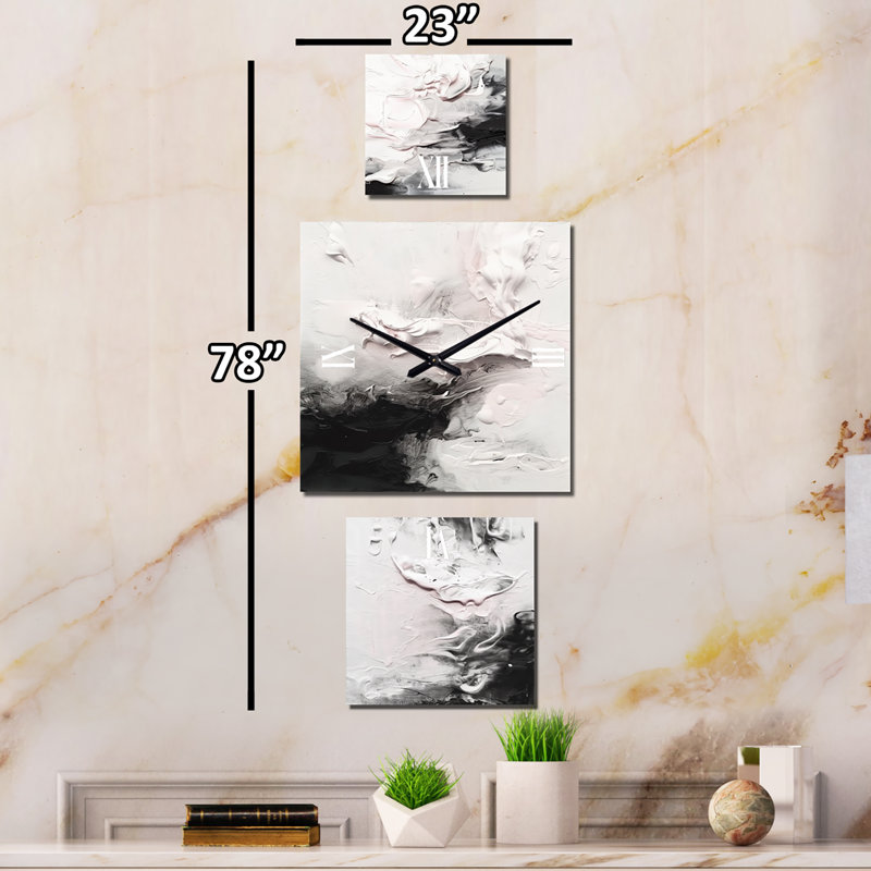 Fjorela Metal Wall Clock