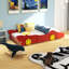 Lit plateforme avec roulettes Race-1458452861-1458452858
