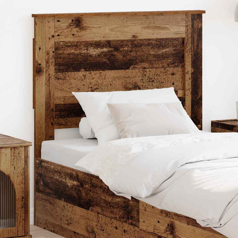 Headboard, European Toddler (80 x 160 cm), Old Wood